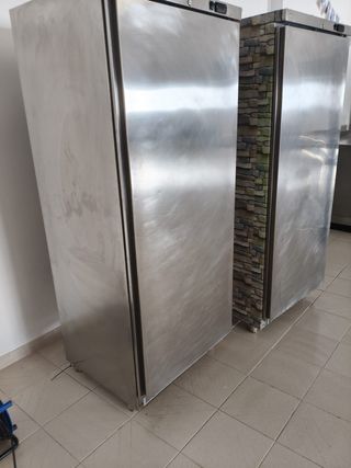 Congelatore industriale verticale in acciaio inossidabile