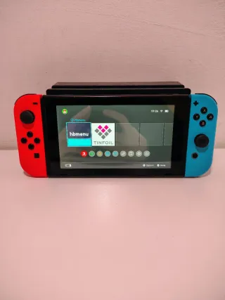 Nintendo Switch V1 2017 Con Moddata con SD 256GB