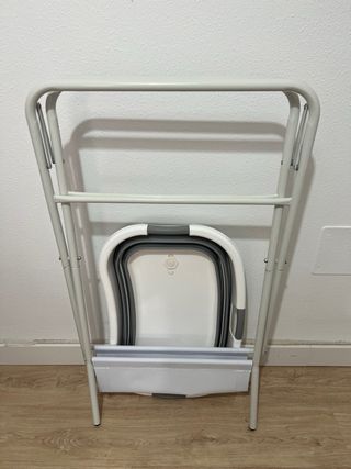 Bañera bebé con soporte plegable