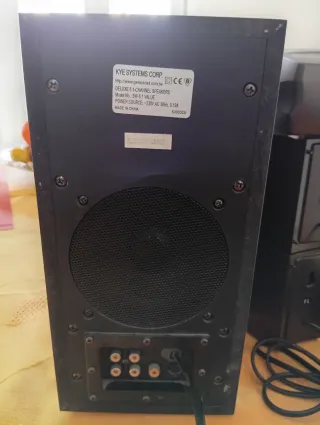 Altavoces Genius 5.1 Negro/Gris