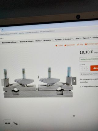 Herraje Abrazadera Yamaha