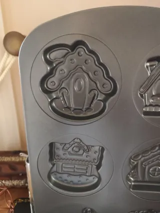 Molde Casitas Jengibre Antiadherente