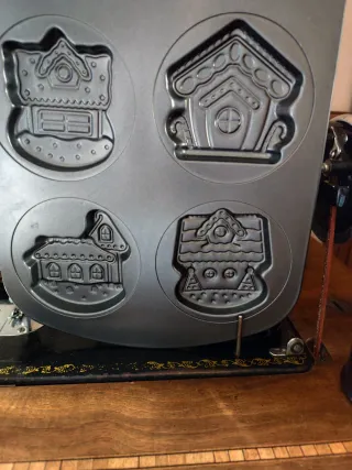 Molde Casitas Jengibre Antiadherente