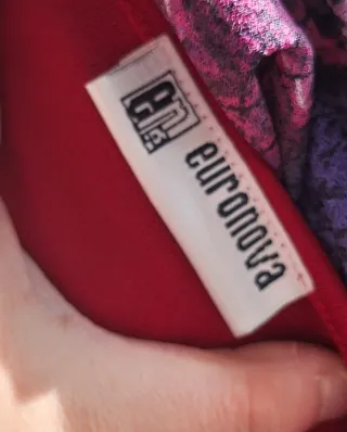 Maglia Euronova rossa taglia unica