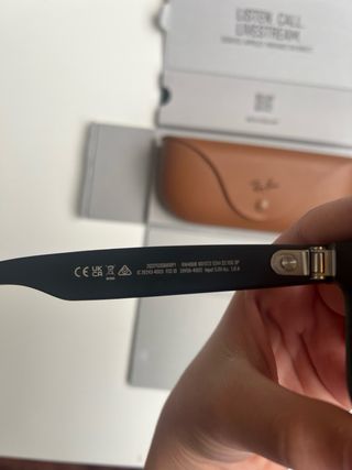 Gafas Ray-Ban Meta Wayfarer Marrones