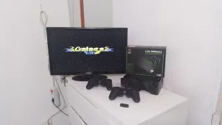 Tv 22"+consola retro de regalo ascao