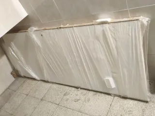 Puerta interior blanca maciza 72,5 SIN USAR URGE