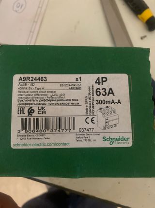 Diferencial 4x63 300mA Clase A