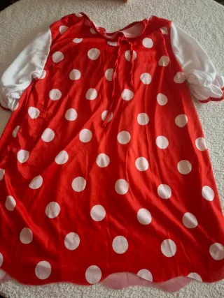 Disfraz Carnaval bebé adulto. Ver medidas