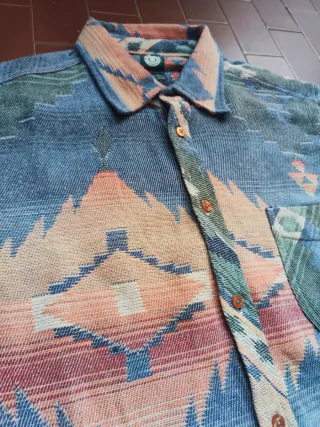 Camicia ELEMENT Uomo – Taglia L – Fantasia Azteca