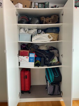 Armario PAX Ikea Blanco hecho a medida.