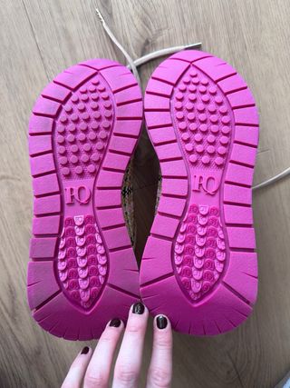 Zapatillas Pons Quintana Beige y Rosa