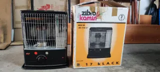 Estufa Parafina Zibro Kamin R17 Negra