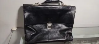 Maletín de piel para ordenador