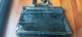 Maletín de piel para ordenador