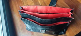 Maletín de piel para ordenador