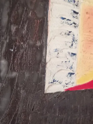 Cuadro al óleo sobre lienzo.