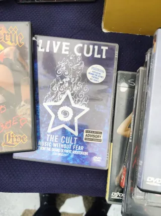 Lote DVDs Conciertos Rock/Metal