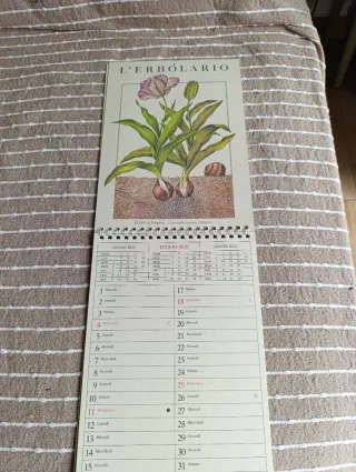 Calendario L'Erbolario 2010
