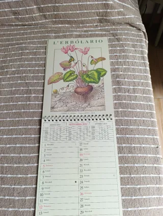 Calendario L'Erbolario 2010