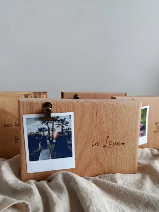 Portafoto in legno vintage