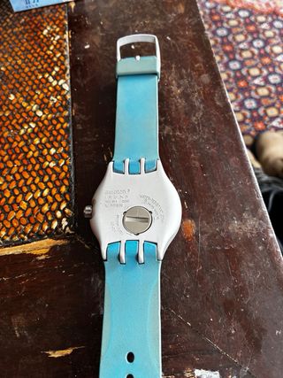 Swatch Irony Scuba 200 Reloj Azul/Plata