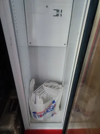 Nevera Botellero Coca-Cola Roja