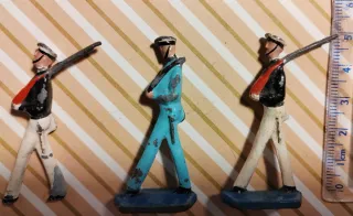 Antichi soldatini di piombo - Lotto di figure