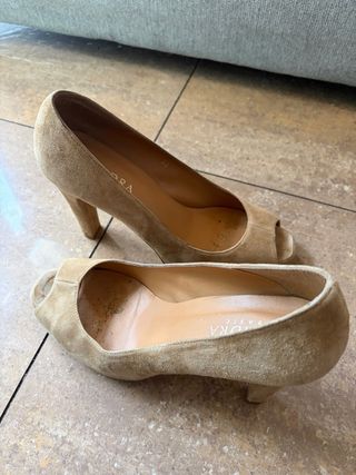 ZENDRA BASIC Zapatos de fiesta beige