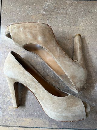 ZENDRA BASIC Zapatos de fiesta beige