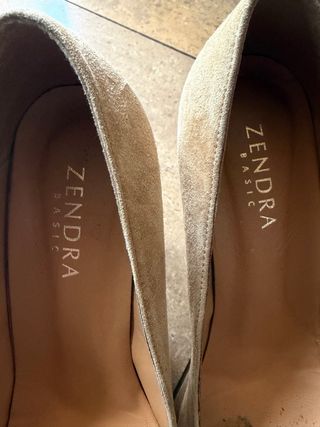 ZENDRA BASIC Zapatos de fiesta beige
