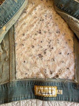 Cazadora tejana MET tachas