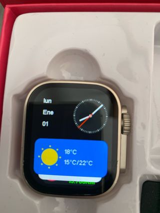 Smartwatch Digital con Cargador y Correas