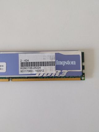 Kingston HyperX blu DDR3 4GB RAM