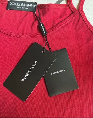 Canotta Dolce & Gabbana rossa