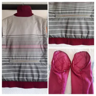 Elho vintage Jacket Sportswear 2 en 1/ chaleco