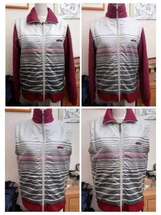 Elho vintage Jacket Sportswear 2 en 1/ chaleco