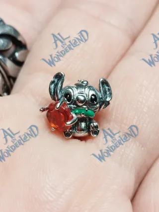 Charm Disney Pandora Stith con rosa Lilo & Stitch