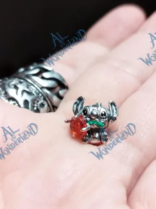 Charm Disney Pandora Stith con rosa Lilo & Stitch