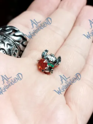 Charm Disney Pandora Stith con rosa Lilo & Stitch