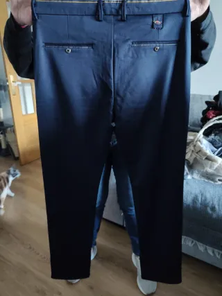 Pantalón vestir hombre corte recto