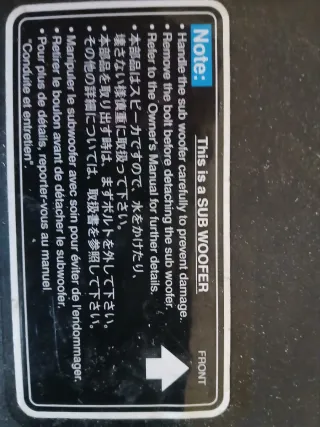 Subwoofer Bose para Mazda 6 (2004)