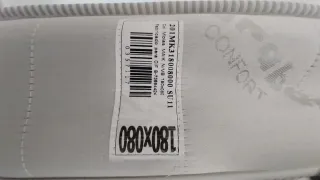 Litera blanca 180x80 con 2 colchones