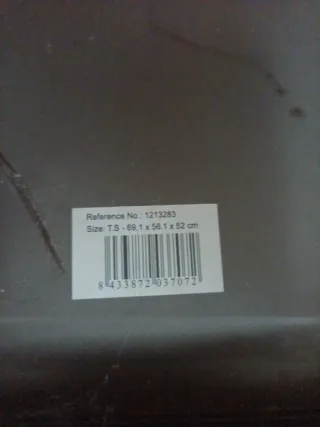 Caseta para perros beige y gris