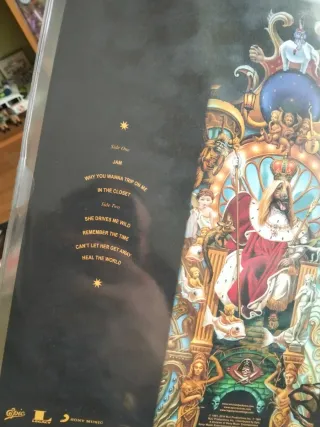 Michael Jackson Dangerous Doppio Vinile Picture Di