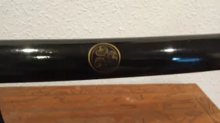 Catana japonesa decorativa