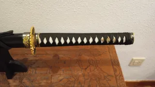 Catana japonesa decorativa