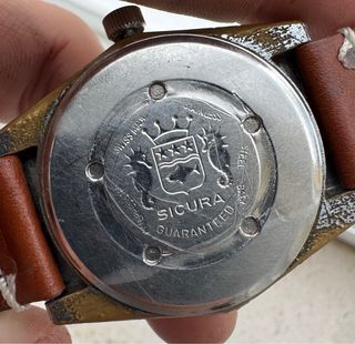 Orologio Sicura a carica manuale vintage svizzero Breitling