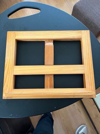 Atril de lectura de madera