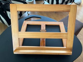 Atril de lectura de madera